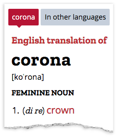 corona meaning in mexico